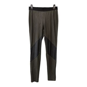 BCBGMaxAzria Olive and Black Track Pants